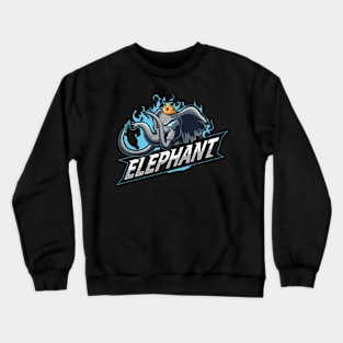 Logo Elephant Crewneck Sweatshirt